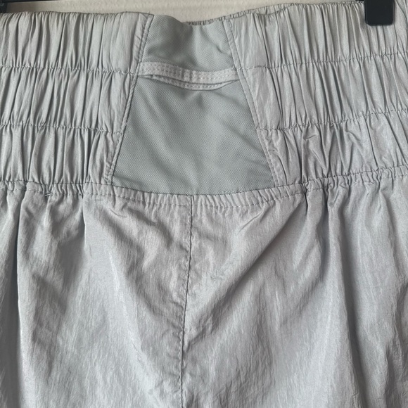 Free People Movement Gray Women's High-Waisted Shorts - Picture 5 of 6